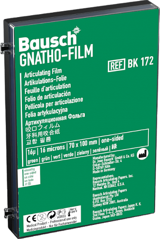Bausch Gnatho-Film Мягкая окклюзионная плёнка 16μ