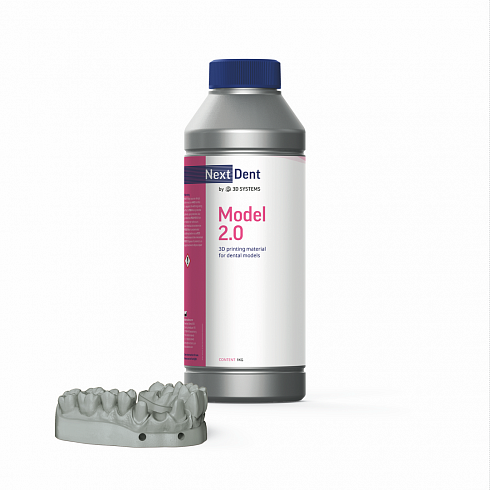 Фотополимер NextDent Model 2.0 серый