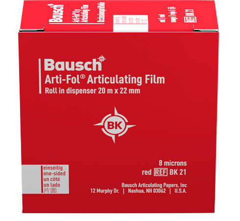 Артикуляционная фольга Bausch Arti-Fol толщиной - 8μ