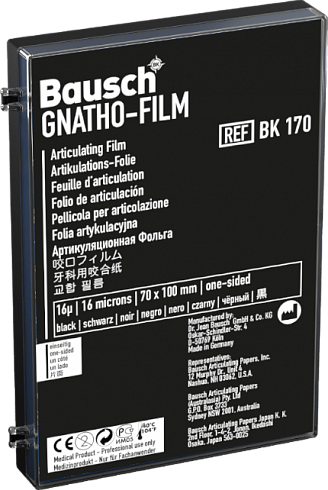 Bausch Gnatho-Film Мягкая окклюзионная плёнка 16μ