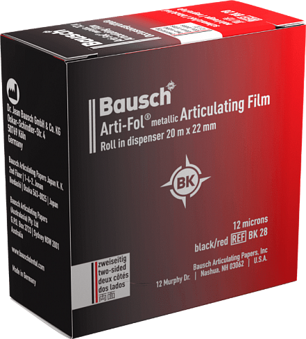 Bausch Arti-Fol metallic BK 28 фольга толщиной - 12μ